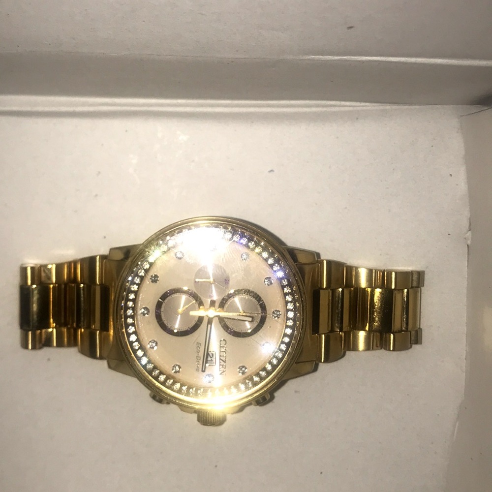 Citizens female eco drive nighthawk watch